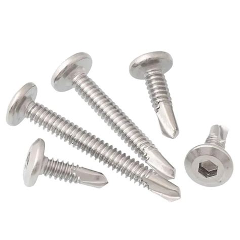 button head sheet metal screws|button head self tapping screws.